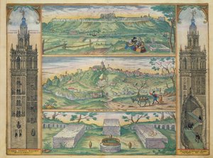 Mapa Foraty i Jeresy z „Civitates Orbis Terrarum” Georga Brauna (1541-1622) i Fransa Hogenberga (1535-90), 1565