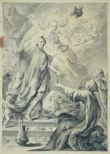 Przypowieść o pannach mądrych i głupich autorstwa José Camarón y Bononat