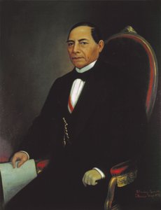 Benito Juárez - José Escudero y Espronceda autorstwa José Escudero y Espronceda