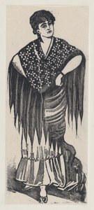 Cygan, ca. 1880-1910., ca. 1880-1910. autorstwa José Guadalupe Posada