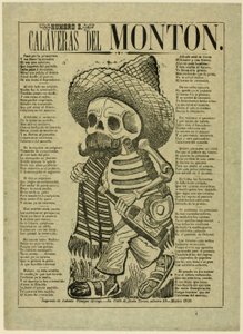 Calavera of the Masses, nr 2 autorstwa José Guadalupe Posada