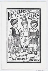 Czterdzieści dwa domysły, ok. 1900-1910., ok. 1900-1910. 1900-1910. autorstwa José Guadalupe Posada