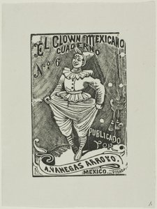 meksykański klaun, nr 6 autorstwa José Guadalupe Posada