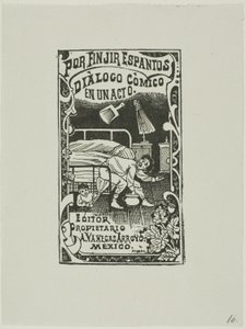 Udając duchy autorstwa José Guadalupe Posada