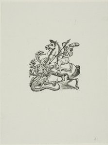 Święty Jerzy autorstwa José Guadalupe Posada