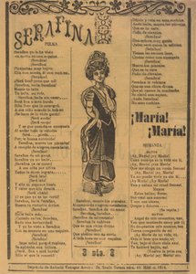 Serafina autorstwa José Guadalupe Posada