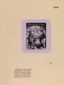 The Pulque Maker autorstwa José Guadalupe Posada