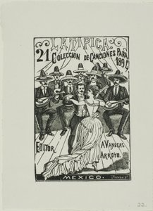 Typowy" autorstwa José Guadalupe Posada