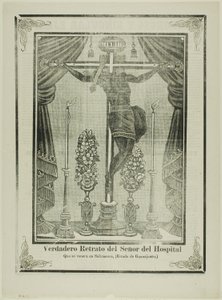 Prawdziwy portret naszego Pana ze szpitala autorstwa José Guadalupe Posada