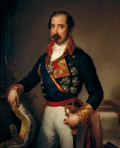 Portret Manuela Gutierreza de la Comcha i Irigoyen (1808-1874), markiza Duero autorstwa José Gutiérrez de la Vega