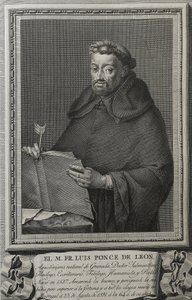 Barcelon, Juan (1739-1801). Portret Fray Luis de Leon. 1791. (36 x 23