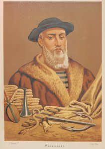 Portret Ferdynanda Magellana 1470-1521, 1879.