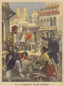 Głód w Indiach autorstwa Jose Belon