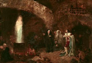 "Czarownice czyli Faust" Ilustracja do dzieła Johanna Wolfganga von Goethego (1749-1832) (malarstwo)