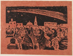 Wielka kometa autorstwa José Guadalupe Posada