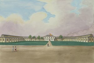 Nowa fabryka cygar w Meisic, z "Albumu Flebus poglądów w Manili i okolicach", c.1845