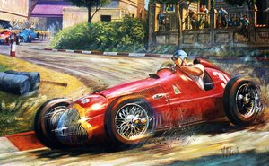 Juan Manuel Fangio, Ulice Pescary