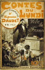 Okładka książki „Monday Tales” Alphonse Daudet autorstwa Jose Roy