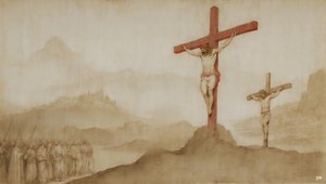 Jesus_Crucifixion_01 autorstwa Josef Johann Michel