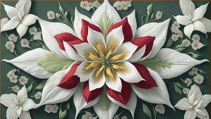 mandala: Amarylis elementy_01