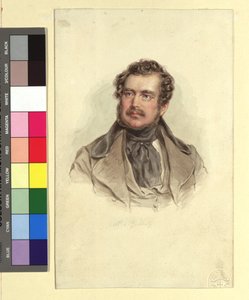 Christin Freiherr von Zedlitz autorstwa Josef Kriehuber