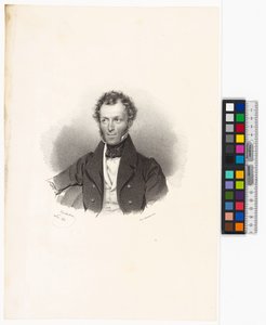 Dr Josef Berres (?) autorstwa Josef Kriehuber