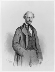 Friedrich Hebbel autorstwa Josef Kriehuber
