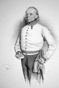 Friedrich Hochenegg Litho autorstwa Josef Kriehuber