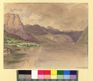 Grundlsee autorstwa Josef Kriehuber