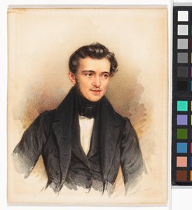 Johann Strauss (ojciec) autorstwa Josef Kriehuber