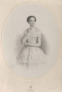 Portret baletnicy Marie Taglioni 1804-1884, 1853.
