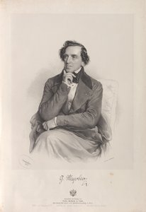 Portret kompozytora Giacomo Meyerbeera 1791-1864, 1847.
