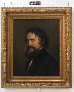 Autoportret Josefa Kriehubera autorstwa Josef Kriehuber