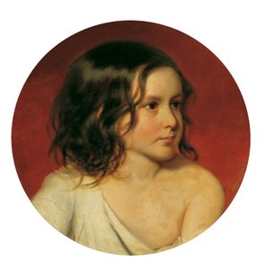 portret dziecka autorstwa Josef Matthäus Aigner