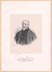 Anton Valero (druk) autorstwa Josef Nikolaus Kriehuber