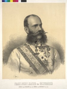 Cesarz Austrii Franciszek Józef I autorstwa Josef Nikolaus Kriehuber