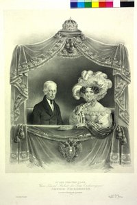 Franciszek II W loży teatralnej autorstwa Josef Nikolaus Kriehuber