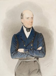 Portret arcyksięcia Jana Austrii (1782-1859) (akwarela na papierze) autorstwa Josef Nikolaus Kriehuber