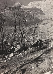 Album "Moja wojna światowa - wspomnienia Frontu Południowo-Zachodniego w Karyntii, Włochy, Trentino-Alto Adige) 31.03.1915-12.11.1918 - Wiedeń Josefa Zohlego": strefa wojny (zdjęcie czarno-białe) autorstwa Josef Zohles