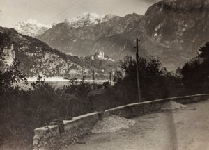 Album "Moja wojna światowa - wspomnienia Frontu Południowo-Zachodniego w Karyntii, Włochy, Trentino-Górna Adyga) 31.03.1915-12.11.1918 - Wiedeń Josefa Zohlego": strefa wojny (zdjęcie czarno-białe)