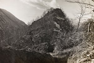 Album "Moja wojna światowa - wspomnienia Frontu Południowo-Zachodniego w Karyntii, Włochy, Trentino-Górna Adyga) 31.03.1915-12.11.1918 - Wiedeń Josefa Zohlego": strefa wojny (zdjęcie czarno-białe) autorstwa Josef Zohles