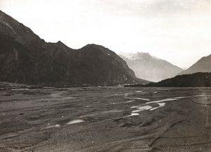 Album "Moja wojna światowa - wspomnienia Frontu Południowo-Zachodniego w Karyntii, Włochy, Trentino-Alto Adige) 31.03.1915-12.11.1918 - Wiedeń Josefa Zohlego": rzeka Tagliamento w Mo autorstwa Josef Zohles