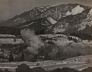 Album "Moja wojna światowa - wspomnienia Frontu Południowo-Zachodniego w Karyntii, Włochy, Trentino-Alto Adige) 31.03.1915-12.11.1918 - Wiedeń Josefa Zohlego": strefa wojny (zdjęcie czarno-białe) autorstwa Josef Zohles