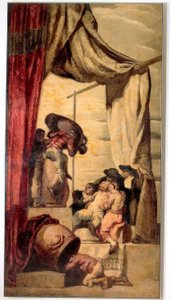 Cervantes, Don Kichot, Die Hochzeit des Camacho / J.M.Sert autorstwa Josep Maria Sert