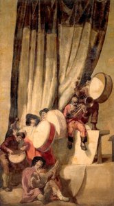 Cervantes, Don Kichot, Die Hochzeit des Camacho / J.M.Sert autorstwa Josep Maria Sert
