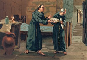 Roger Bacon wysyła swoje Magnum Opus do Papieża