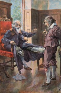 Robinson Crusoe: Mój ojciec daje mi doskonałą radę (kolor lito) autorstwa Joseph (after) Finnemore
