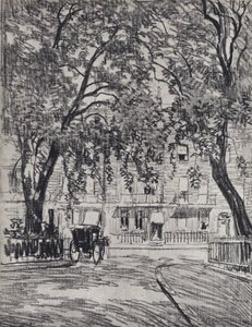 Plac Woburna (lito) autorstwa Joseph (after) Pennell