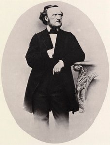 Richard Wagner, niemiecki kompozytor, 1864 autorstwa Joseph Albert