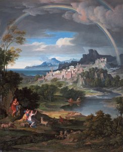 Heroiczny krajobraz z tęczą, 1806